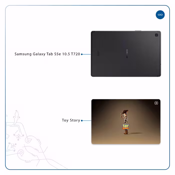 برچسب پوششی ماهوت مدل Toy Story مناسب برای تبلت سامسونگ Galaxy Tab S5e 10.5 2019 T720
