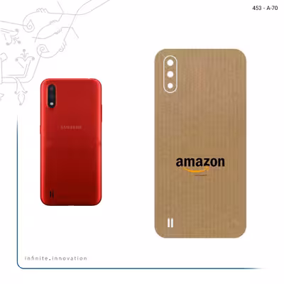 برچسب پوششی ماهوت مدل Amazon مناسب برای گوشی موبایل سامسونگ Galaxy A01