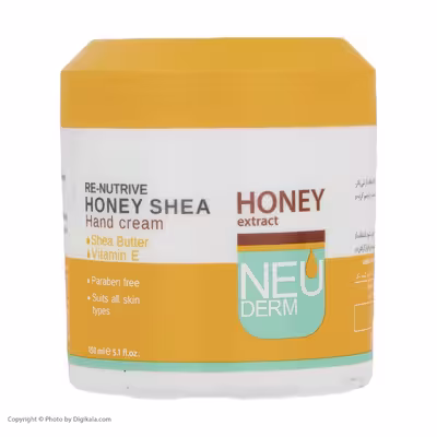 کرم دست نئودرم مدل Honey Shea حجم 150 میلی لیتر