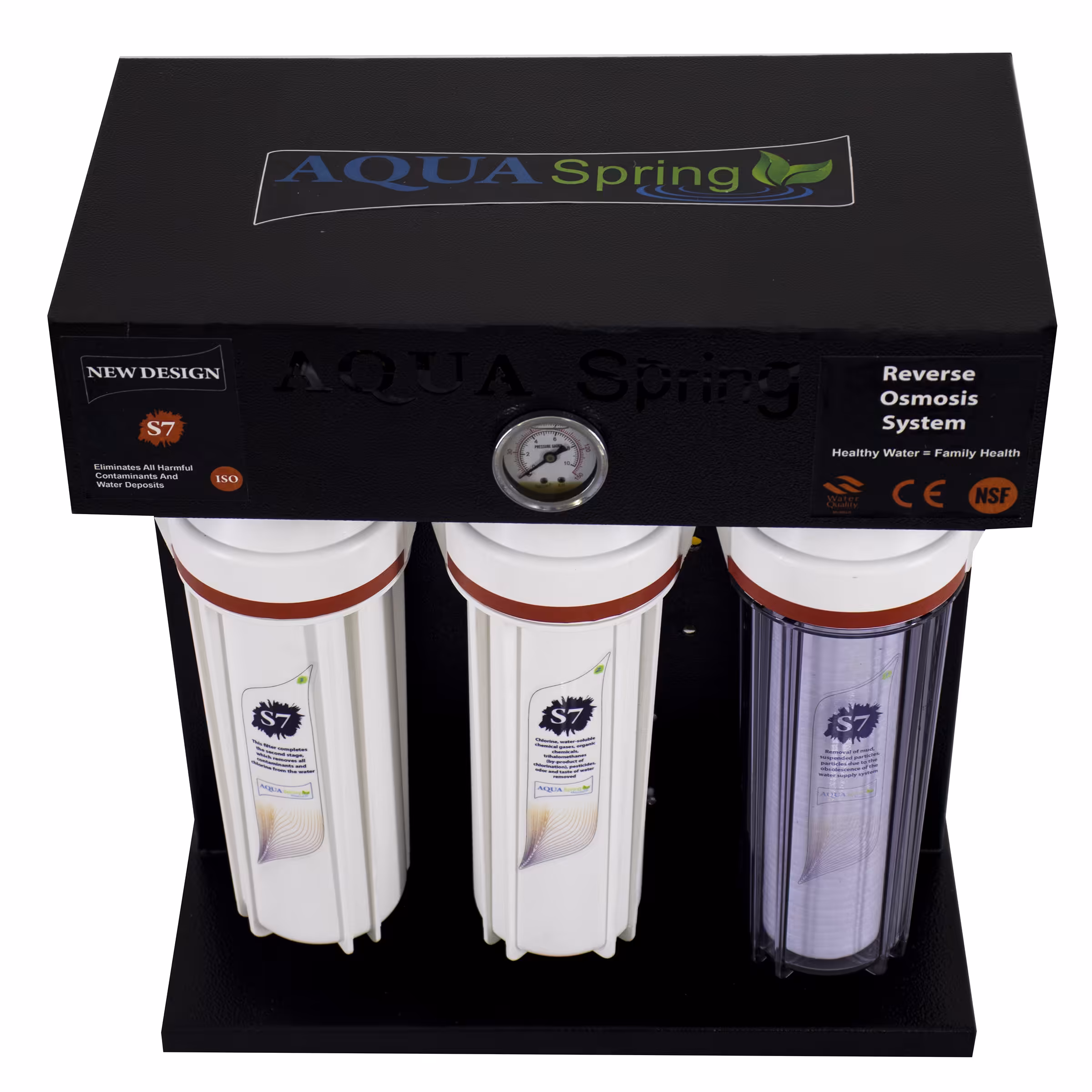 دستگاه تصفیه کننده آب آکوآ اسپرینگ مدل RO-S7-BZ 7500