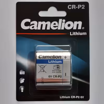 باتری لیتیوم یون کملیون مدل CR-P2 ظرفیت 1300 میلی آمپر ساعت