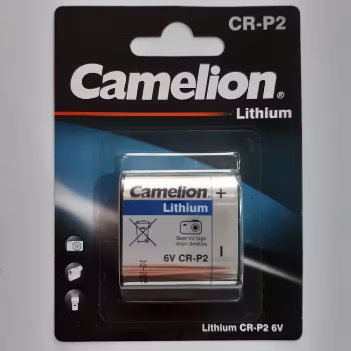 باتری لیتیوم یون کملیون مدل CR-P2 ظرفیت 1300 میلی آمپر ساعت