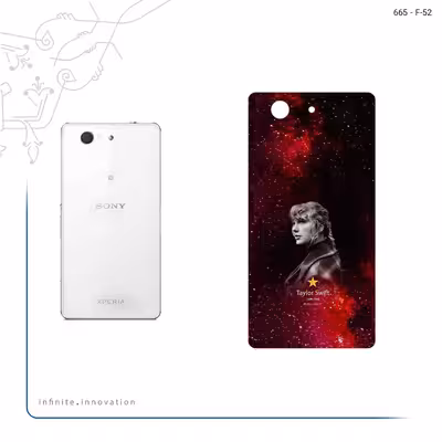 برچسب پوششی ماهوت مدل Taylor Swift مناسب برای گوشی موبایل سونی Xperia Z3 Compact