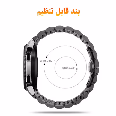 بند درمه مدل Reflex  مناسب برای ساعت هوشمند ZTE Quartz /MOTO360 46MM version