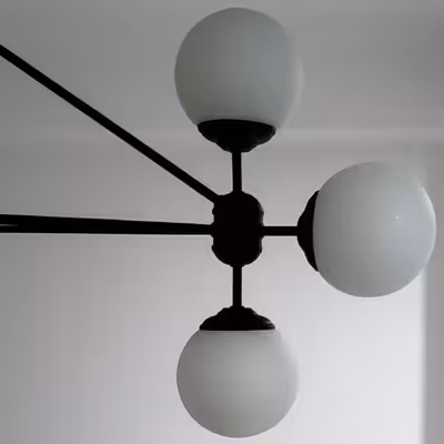 لوستر مدل مدرن طرح مولکولی کد ‌‌‌002