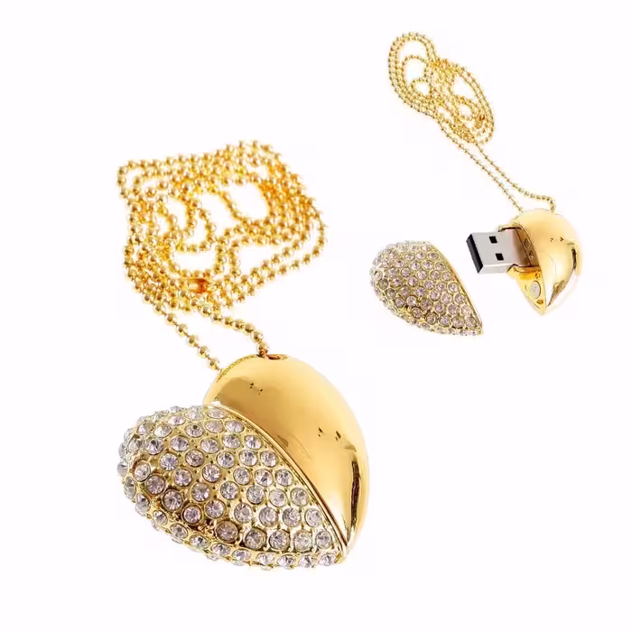 فلش مموری پرلیت یو اس بی مدل قلب W-02 ظرفیت 32 گیگابایت