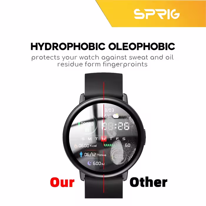 محافظ صفحه نمایش نانو اسپریگ مدل SPG مناسب برای ساعت هوشمند سامسونگ Galaxy Watch 5 40mm بسته دو عددی