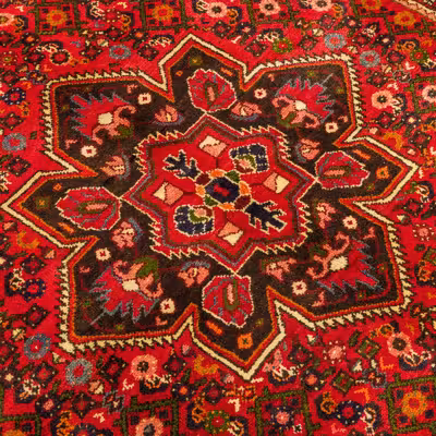 فرش دستبافت سه و نیم متری مدل همدان کد 46.11178