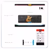 برچسب پوششی ماهوت مدل Guitar-Instrument مناسب برای تبلت هوآوی Mediapad M6 10.8 2019