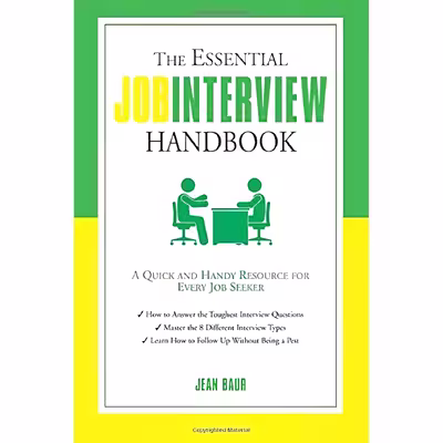 کتاب The Essential Job Interview Handbook اثر Jean Baur انتشارات Weiser