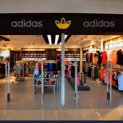 چراغ دیواری نئون دیزاین طرح Adidas-Logo_YL