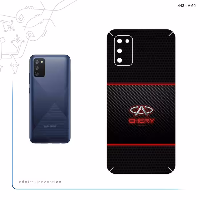 برچسب پوششی ماهوت مدل CHERY مناسب برای گوشی موبایل سامسونگ Galaxy M02s