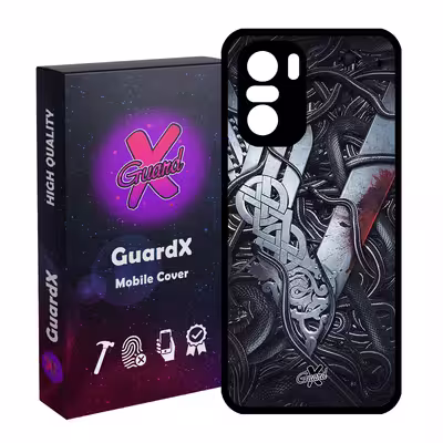 کاور گارد ایکس طرح Vikings مدل Glass10221 مناسب برای گوشی موبایل شیائومی Poco F3/MI 11X/MI 11X Pro/Redmi K40/K40 Pro