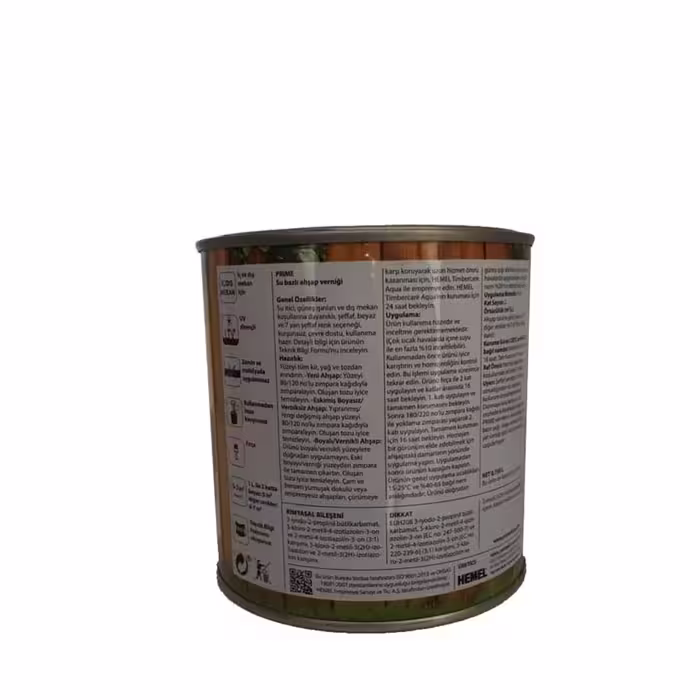 رنگ چوب و ترموود گردویی پرایم مدل GW Aqua حجم 750 میلی لیتر