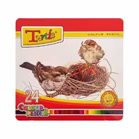 مداد رنگی 24 رنگ جلد فلزی Turtle