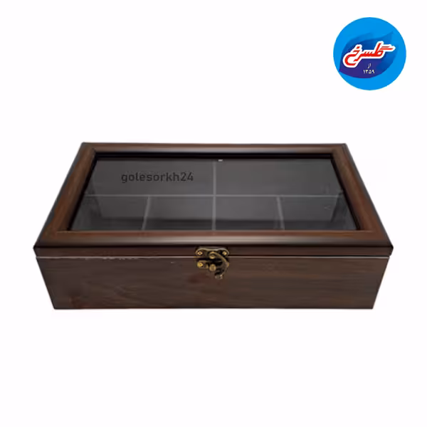 تی باکس چوبی مستطیل (باکس پذیرایی)