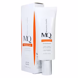 کرم ضدآفتاب SPF50 نرمال بژ روشن ام کیو 55 میلیلیتر MQ