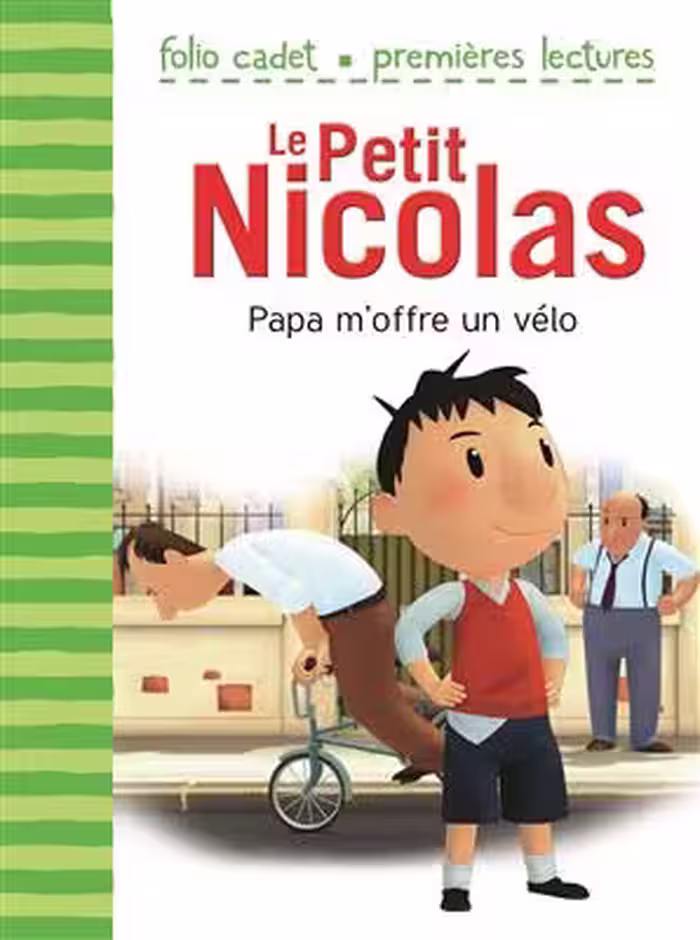 دانلود کتاب LE PETIT NICOLAS Papa m’offre un vélo