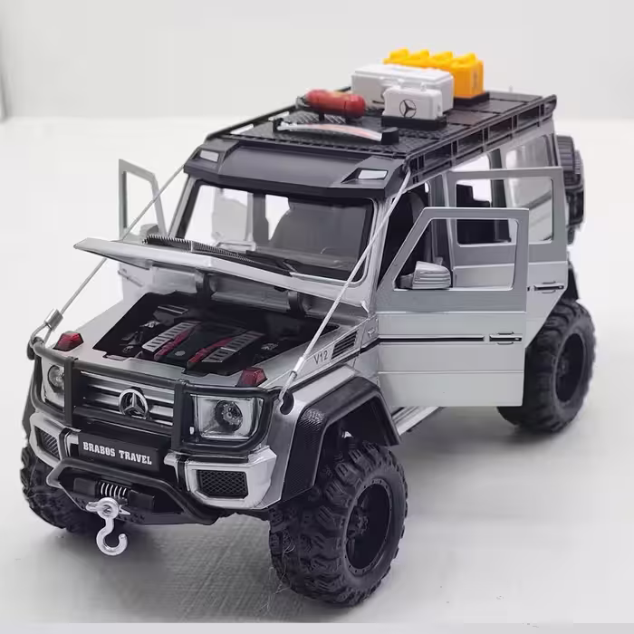 ماشین بازی فلزی بنز G-Class آفرود؛ شبیه‌سازی قدرتمند یک آفرودر لوکس!