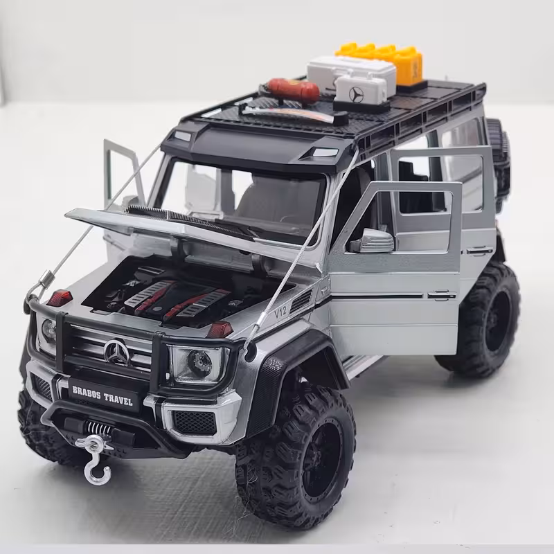 ماشین بازی فلزی بنز G-Class آفرود؛ شبیه‌سازی قدرتمند یک آفرودر لوکس!