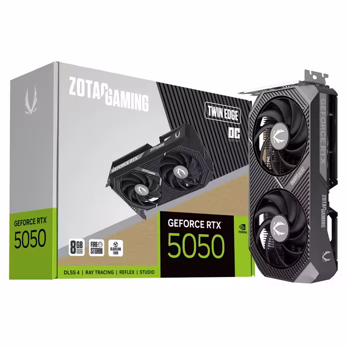کارت گرافیک ZOTAC RTX 5050 TWIN EDGE OC 8GB