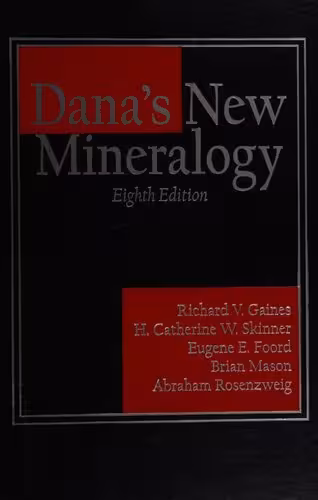 خرید و دانلود نسخه کامل کتاب Dana's new mineralogy; The system of mineralogy of James Dwight Dana