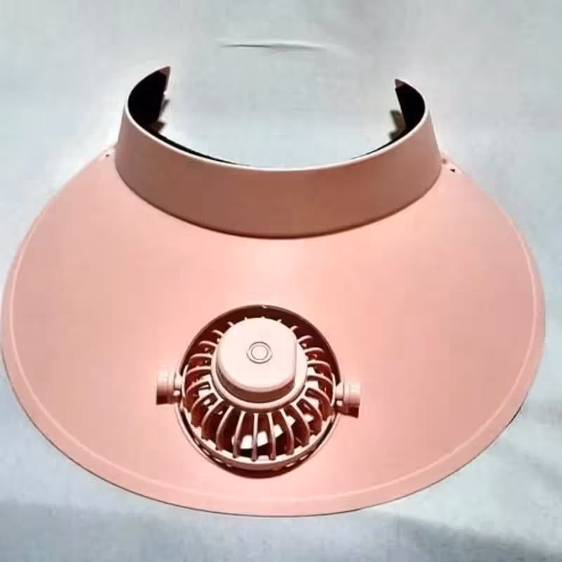 کلاه شارژی پنکه دار نقاب دار - 3 ساعت مداوم کار