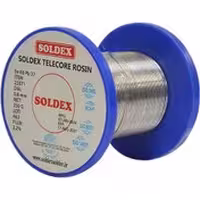 سیم لحیم با ضخامت 0.8 میلی‌متر، وزن 250 گرم، برند سولدکس (SOLDEX) مدل SX-110B