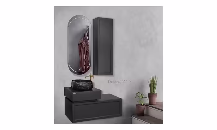 روشویی کابینتی طرح پائولا