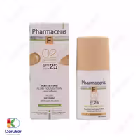 کرم پودر مایع مات کننده فارماسریز SPF25