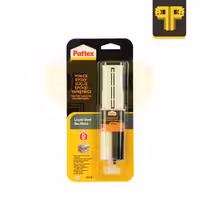چسب اپوکسی دوقلو شفاف سرنگی پاتکس PATTEX Power Epoxy