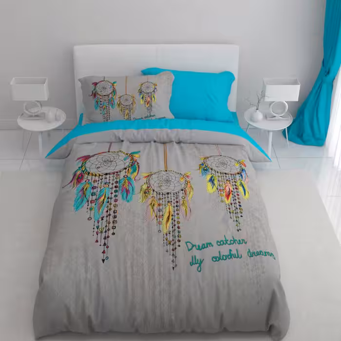 سرویس لحاف روتختی ترکسان یک نفره 4 تیکه کد D139