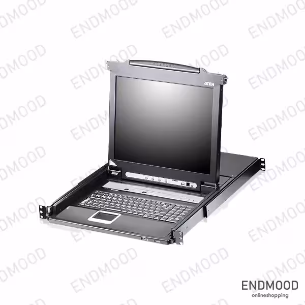 ال سی دی کنسول 8 پورت PS/2-USB / VGA همراه با USB Peripheral آتن CL5708M