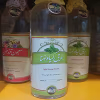 عرق نعنا عرق نعناع ویژه اصل برند آقا بزرگ کاشان یک لیتری