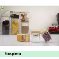 بانکه ادویه سرامیکی طرح آرام، مناسب برای نگهداری ادویه‌جات