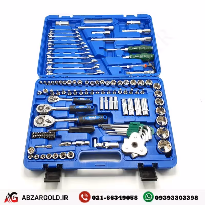 جعبه بکس 121 عددی باس مدل Bs_121pcs