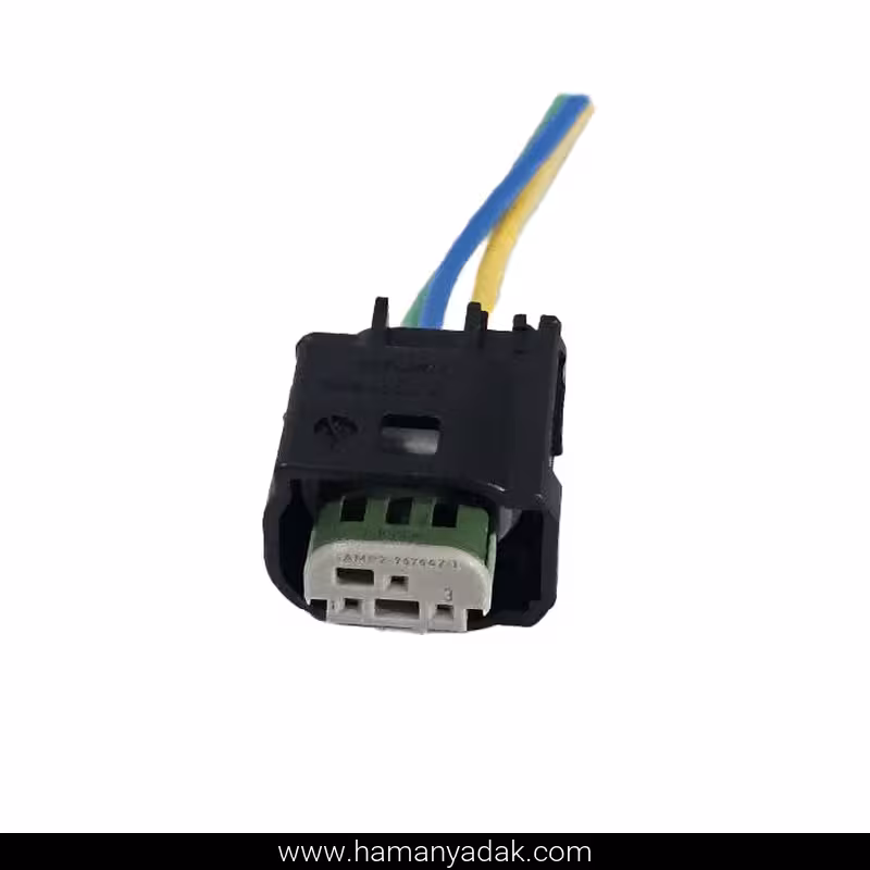 سوکت 3 فیش سنسور دنده عقب روی سپر H30 کراس برند BBZ