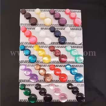 دکمه سری فندقی سایز 2