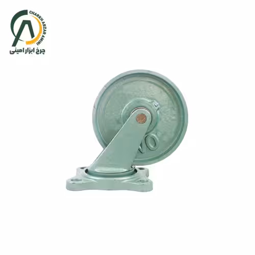 چرخ چدن روتراش گردان قطر 160 میلی متر