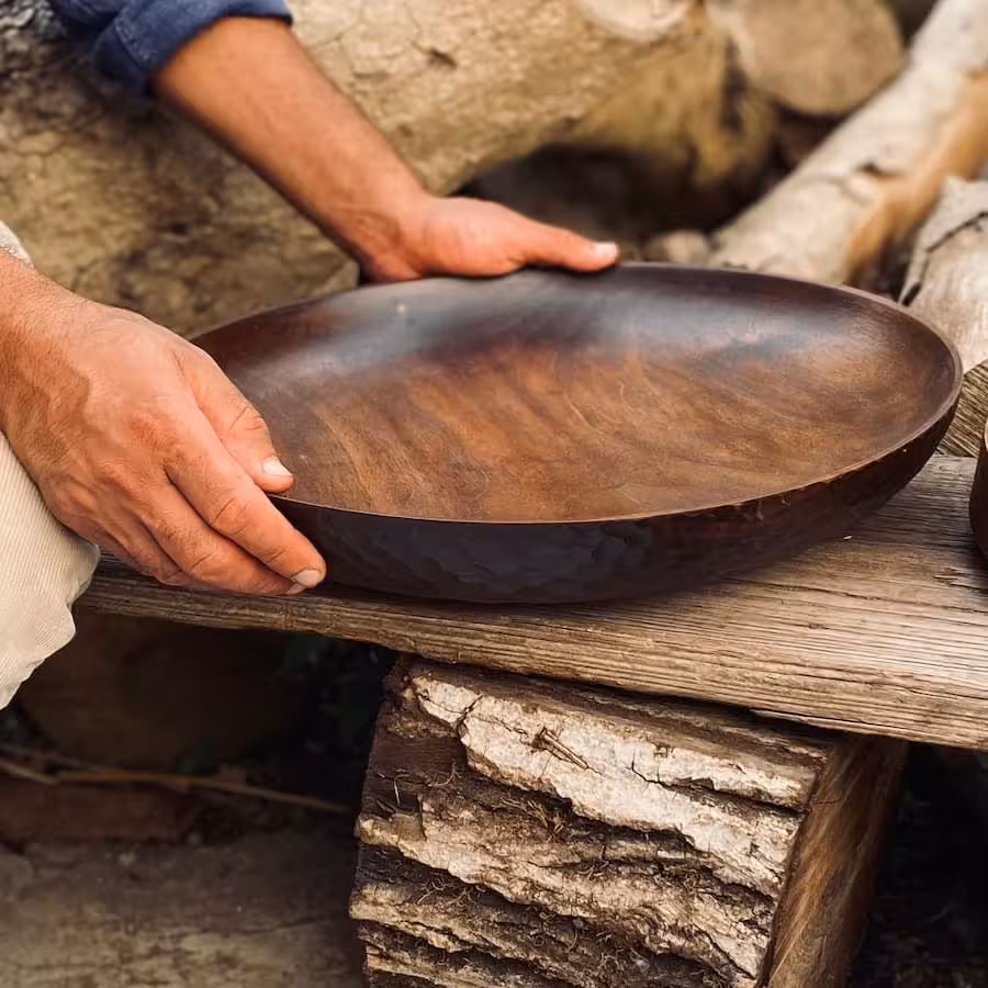 ظرف چوبی مدل لیما کد 010059