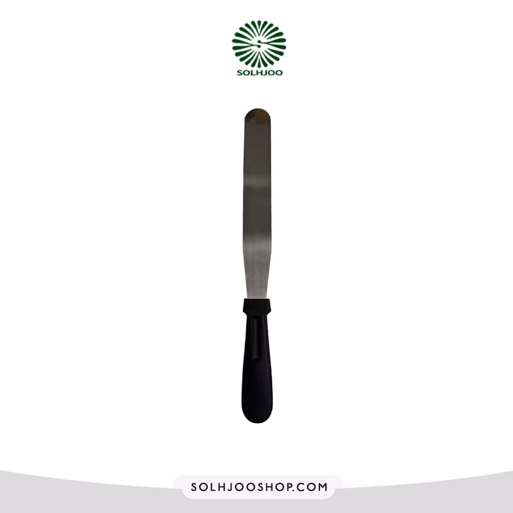 پالت صاف دسته مشكي 20 سانت