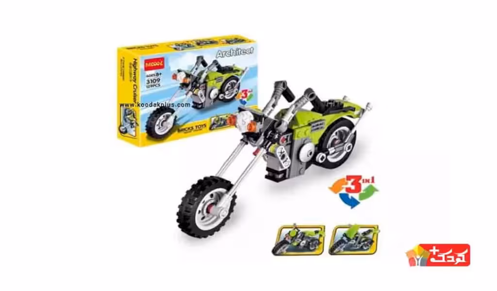 لگو 3 مدلی موتور آرشیتکت مدل DECOOL-3109