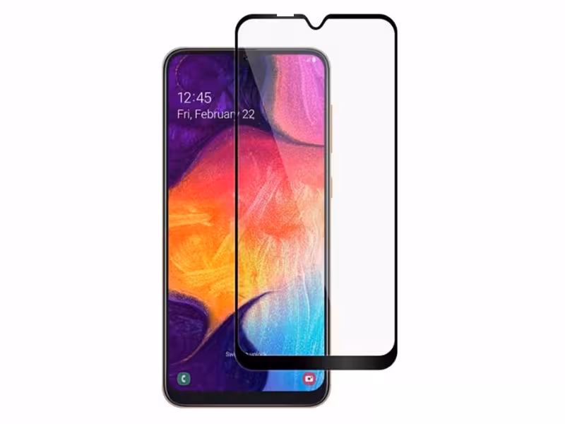 محافظ صفحه نمایش شیشه ای تمام چسب سامسونگ Full Glass TT Screen Protector Samsung Galaxy M10/A10/A10s