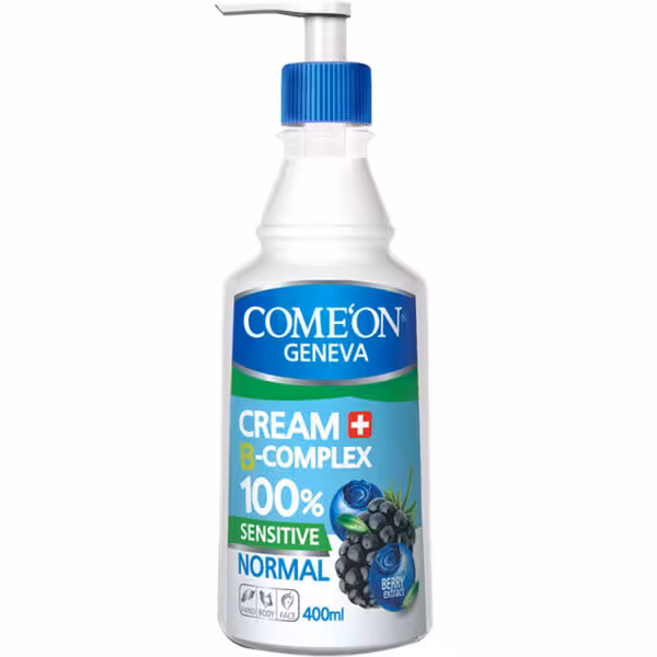 کرم مرطوب کننده تخصصی پوست معمولی کامان COME’ON B Complex 100% Cream