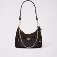 قیمت و خرید کیف چرمی زنانه پرادا مدل Re-Nylon and brushed leather mini-bag اورجینال