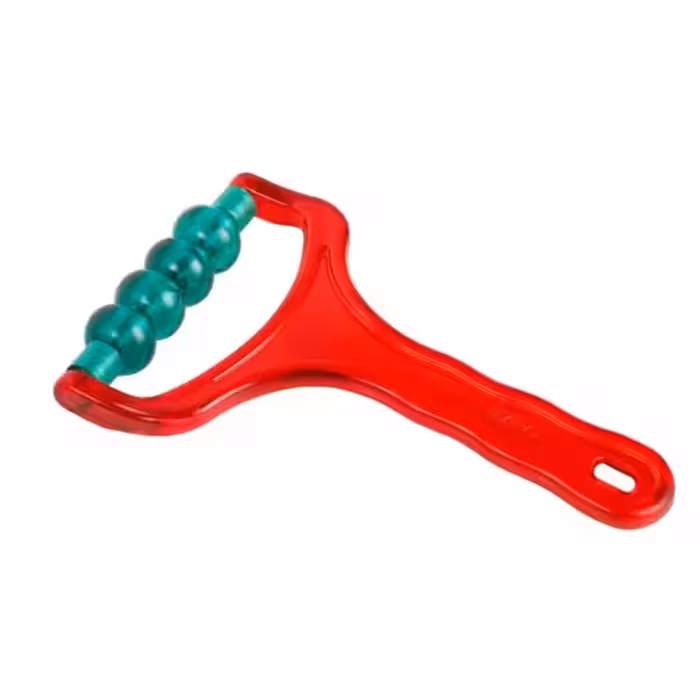 ماساژور دستی بدن و صورت آلفا مدل مهره ای