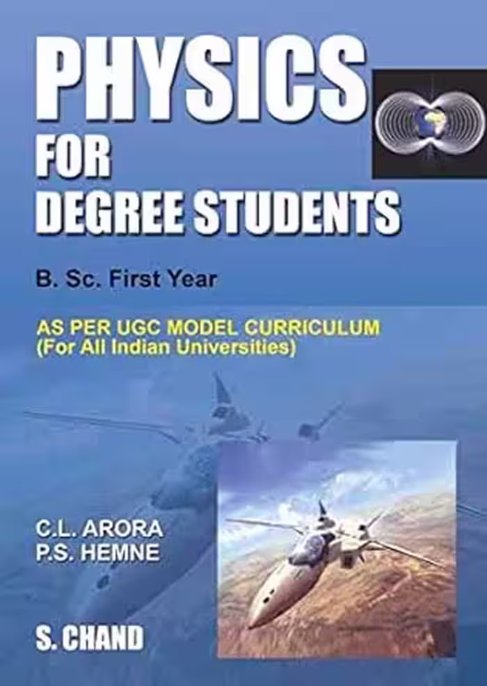 خرید و دانلود نسخه کامل کتاب Physics For Degree Students B.Sc. First Year