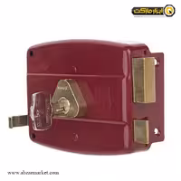 قفل درب حیاط منیر صنعت طرح کالی دوشیار پله ای 10 ساچمه