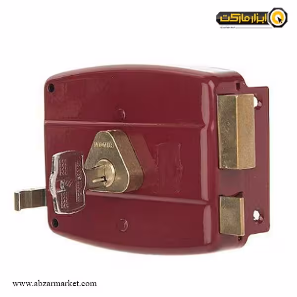 قفل درب حیاط منیر صنعت طرح کالی دوشیار پله ای 10 ساچمه