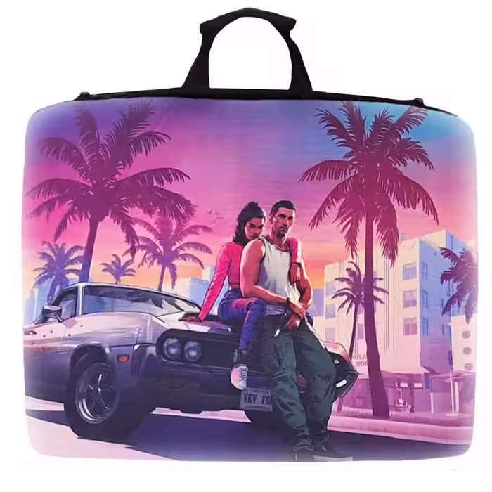 کیف حمل کنسول ps4 طرح GTA